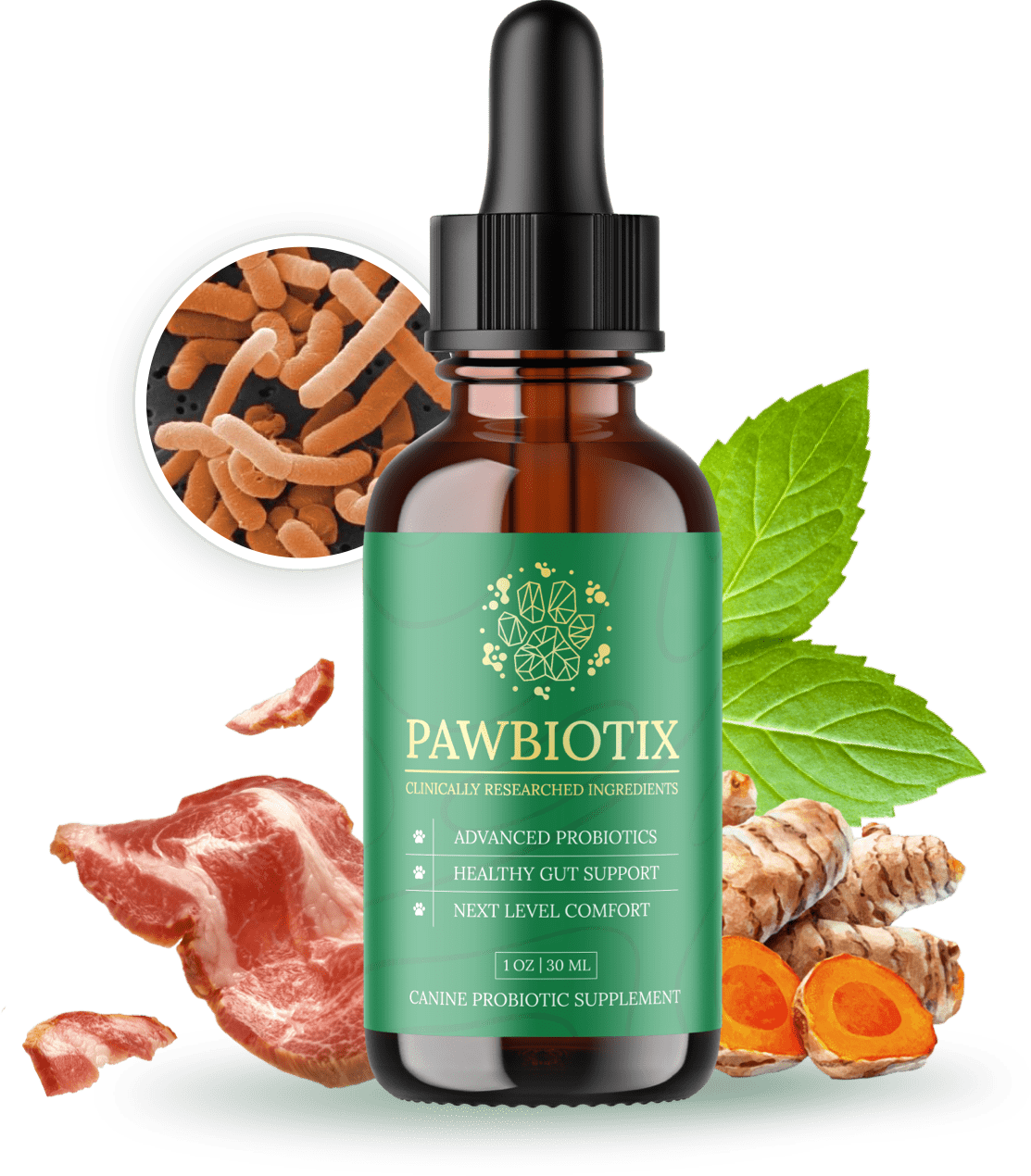 PawBiotix dog gut health drops